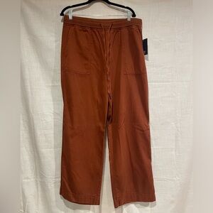 NWT GAP wide‎ leg burnt orange pants.